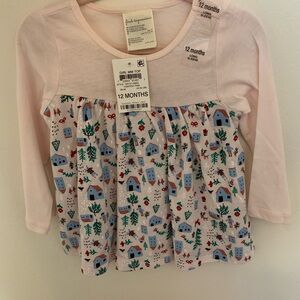 Pink long sleeve shirt